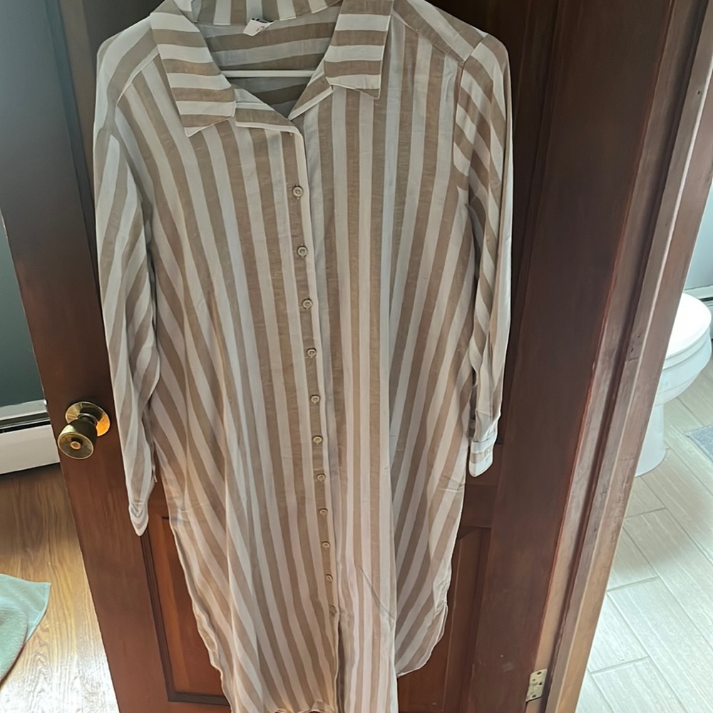 Old navy linen like maxi